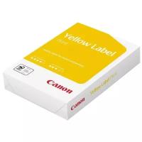 Canon A4 Yellow Label Print 80 г/м², 5 пачек, белый