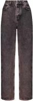 Джинсы Latrika, прямые, средняя посадка, размер M/28, коричневый