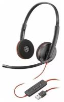 Гарнитура Plantronics BlackWire C3220-A 209745-201 стерео, USB-A