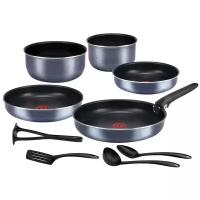 Набор посуды (антипригарное покрытие) Tefal Ingenio Twinkle 10 предметов (04180860)