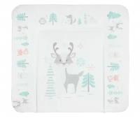 Forest kids Накладка для пеленания на комод 80х71 см Cute Reindeer