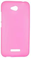 Накладка силиконовая для HTC Desire 616 розовая