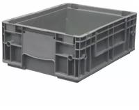 Ящик (лоток) универсальный KLT, полипропилен, 396х297х147.5мм, серый