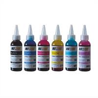 Комплект универсальных чернил (краски) для Epson, 6 цветов на водной основе, Hi-BLACK
