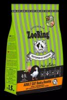 Zooring ADULT CAT DUCK&Rosehip (Утка с шиповником) 1,5 кг