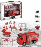 Игровой набор Пожарная станция FIRE ENGINE 14предм, 999E-1