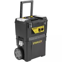 Ящик-тележка STANLEY Mobile Work Center 2 in 1 1-93-968, 47.3x30.2x62.7 см, 19.6'', черный