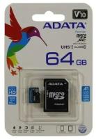 SD карта Adata Premier AUSDX64GUICL10A1-RA1