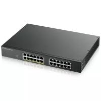 Коммутатор ZyXEL GS1900 24EP GS1900-24EP-EU0101F/PoE 130Вт./Управляемый Layer 2