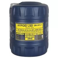 Масло трансмиссионное Mannol Hypoid LSD GL-5 85w140, 85W-140, 20 л