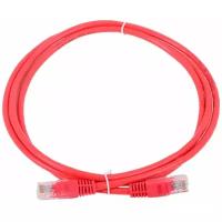 Патч-корд UTP CAT5e 1м Exegate EX258673RUS RJ-45 кабель - красный