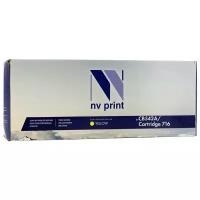 Лазерный картридж NV Print NV-CB542A, 716Y для HP LaserJet Color CP1215, CM1312, CM1312nfi, CP1215 (совместимый, жёлтый, 1400 стр.)