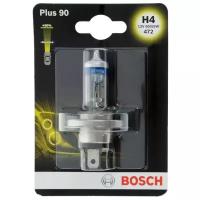 Лампа автомобильная галогенная BOSCH Plus 90 1987301077 H4 12V 60/55W P43t-38