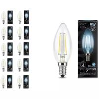 Лампа Gauss LED Filament Candle E14 9W 4100К 1/10/50, 10 шт