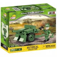 Конструктор Cobi Small Army World War II 2159 Противотанковая пушка WZ.36 Bofors