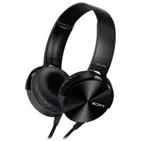 Наушники Sony MDR-XB450AP, mini jack 3.5 mm, черный