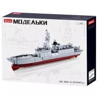 Конструктор SLUBAN Модельки M38-B0702 Фрегат (417 деталей)