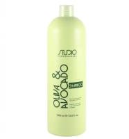 Шампунь с маслами авокадо и оливы Kapous Studio Olive & Avocado, бренд Kapous Studio, 1000