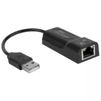 Конвертер-переходник USB 2.0 -> LAN RJ-45 Ethernet Card адаптер GCR серия Greenline