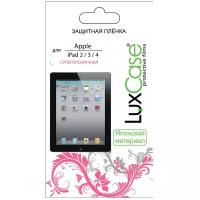 Защитная пленка LuxCase для Apple iPad 2/3/4 суперпрозрачная для Apple iPad 4, Apple iPad 2, Apple iPad 3, глянцевая, антибликовая, прозрачная