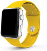 Ремешок спортивный для Apple Watch 38/40/41 mm Желтый
