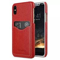 Кожаный чехол накладка Melkco Back Cover V2 для Apple iPhone X/XS