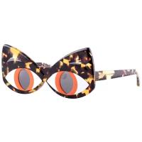 Солнцезащитные очки Yazbukey, кошачий глаз, с защитой от УФ, для женщин