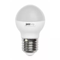 Лампа светодиодная шар PLED- SP G45 7W E27 4000K (7W=60Вт, 560Lm) 230/50 Jazzway