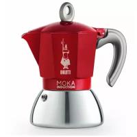 Гейзерная кофеварка Bialetti Moka Induzione Red 2 порций (80 мл) цвет красный