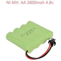 Аккумулятор Ni-Mh 4.8v AA 2800mah для радиоуправляемых игрушек, разъем YP