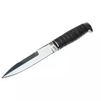Нож Пограничник (сталь 110Х18МШД), кожа