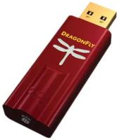 Цифро-аналоговый преобразователь AudioQuest DRAGONFLY RED