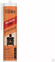 Герметик Силикатный SILA для печей и каминов 1500 *С, черный, жаростойкий 1 шт