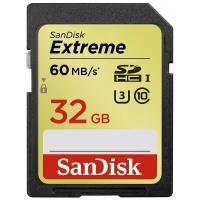 Карта памяти SanDisk Extreme SDHC UHS Class 3 60MB/s