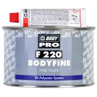 Шпатлевка HB Body PRO F220 FINE полиэфирная белая, 1 кг
