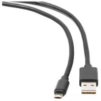 Кабель Liberty Project USB - microUSB, 1 м, черный