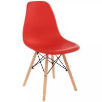 Стул Woodville Eames (PC-015), пластик, цвет: красный