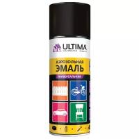 Эмаль Ultima универсальная, RAL 9005 черный, матовая, 520 мл, 1 шт