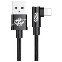 Кабель Baseus MVP Elbow USB - Lightning (CALMVP), 2 м, 1 шт., черный