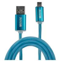 Кабель WIIIX USB - microUSB (CBL710-UMU-10), 1 м, синий