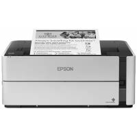 Принтер струйный Epson M1170, ч/б, A4, серый/черный