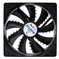 Zalman ZM-F1 PLUS (SF), 80x80x25мм, 23dBA, 3-pin, 2000об/мин, черные лопасти 