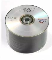 Носители информации CD-R, 52x, VS, Bulk/50, VSCDRB5003