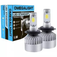 Лампа автомобильная светодиодная Omegalight Standart OLLEDH11ST-2 Н8/Н9/Н11 17W 2 шт