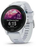 Умные часы Garmin Forerunner 255 Music Wi-Fi, белый камень