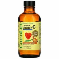 ChildLife Essentials Vitamin C (витамин C) в жидкой форме натуральный апельсиновый вкус 118,5 мл