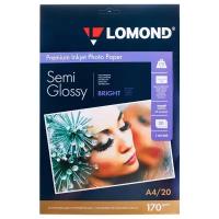 Бумага Lomond A4 Premium Photo Paper 1101305 170 г/м² 20 лист., ярко-белый