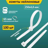 Стяжка кабельная (хомут стяжной) REXANT 07-0250-5