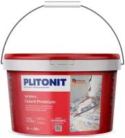 Затирка Plitonit COLORIT Premium светло-серая, 2 кг Цементная затирка