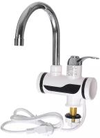 Проточный электрический водонагреватель-кран Instant Electric Heating Water Faucet,с экраном